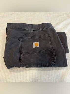 Carhartt gray shorts relaxed fit men 42